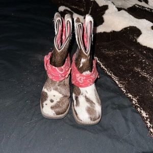 Dan post cowhide kids boots